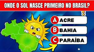 VOCÊ É UM GÊNIO? DESVENDE O CONHECIMENTO GERAL QUE SÓ 1% ACERTA!
