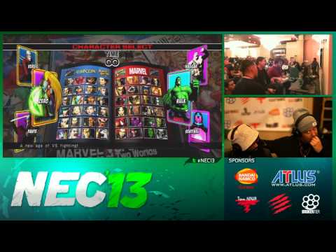 Team RoachKing vs 3 Black Guys - NEC13 UMVC3 Teams