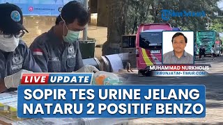 Persiapan Nataru, BNNK Tuban Gelar Tes Urine terhadap Pengemudi Angkutan, 2 Sopir Positif Benzo