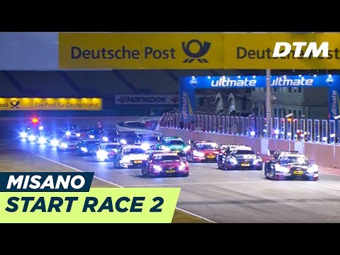 Start Race 2 - DTM Misano 2018