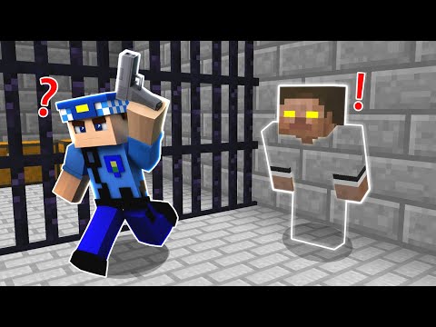 AREF BECAME INVISIBLE AND ESCAPED FROM PRISON! 😱 - Minecraft