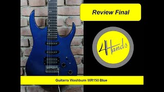 Video thumbnail for Guitarra Washburn WR150 by 4 Hands Luthieria