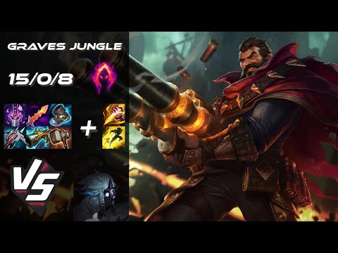 JUNGLE Graves vs Kindred - NA Challenger Patch 14.19