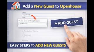 Download lagu Open House App Tutorial: Adding New Guests in Openhouse Guestbook mp3