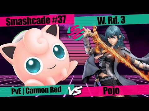 Smashcade: #37: W. Rd. 3 - PvE | Cannon Red (Jigglypuff) VS Pojo (Byleth)