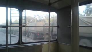 preview picture of video 'Convoy of Military Equipment from Luhansk near Krasnodon 9/02/2014'