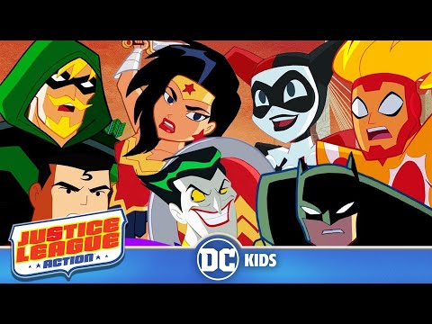 Justice League Action | Shorts Mashup! | @dckids