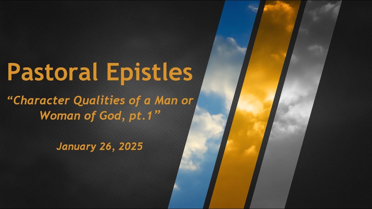 Characrer Qualities of a Man or Woman of God, pt1 | Eric Brown