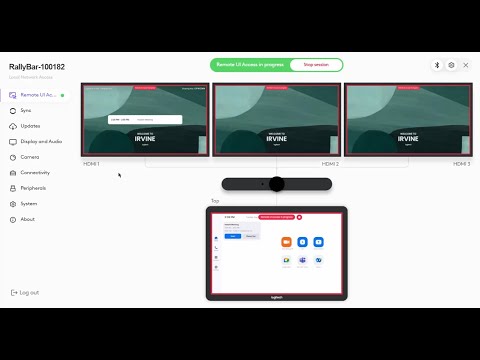 Sync Remote Ui Access