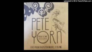 Pete Yorn Intro