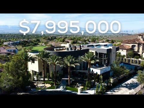 Touring a $7,995,000 Mansion in Henderson, NV