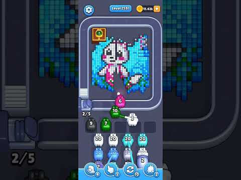 Pixel Flow Level 2591 Walkthrough