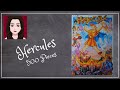 Disney Hercules Jigsaw Puzzle Timelapse 500 Piece Relaxing Build