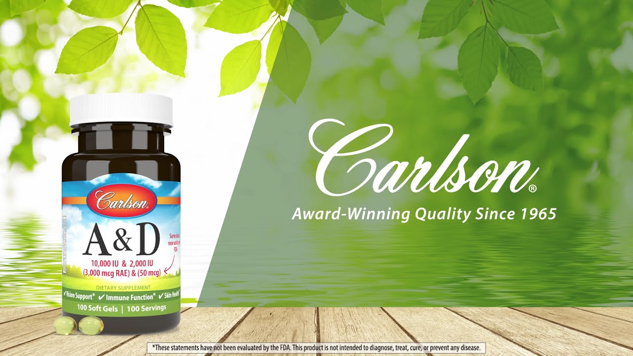 Vitamins A & D 10,000 IU (3,000 mcg RAE) + 2000 IU (50 mcg)
