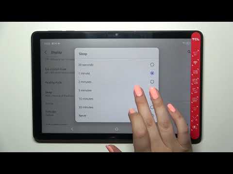 How to Change Screen Timeout in TCL Tab 10 – Manage Display Settings