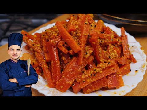 Gajar Ka Achar Recipe By Chef M Afzal