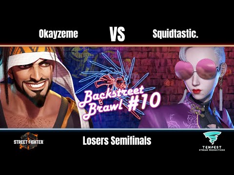 Okayzeme (Rashid) vs Squidtastic. (A.K.I.) - Street Fighter 6 Losers Semis - Backstreet Brawl #10