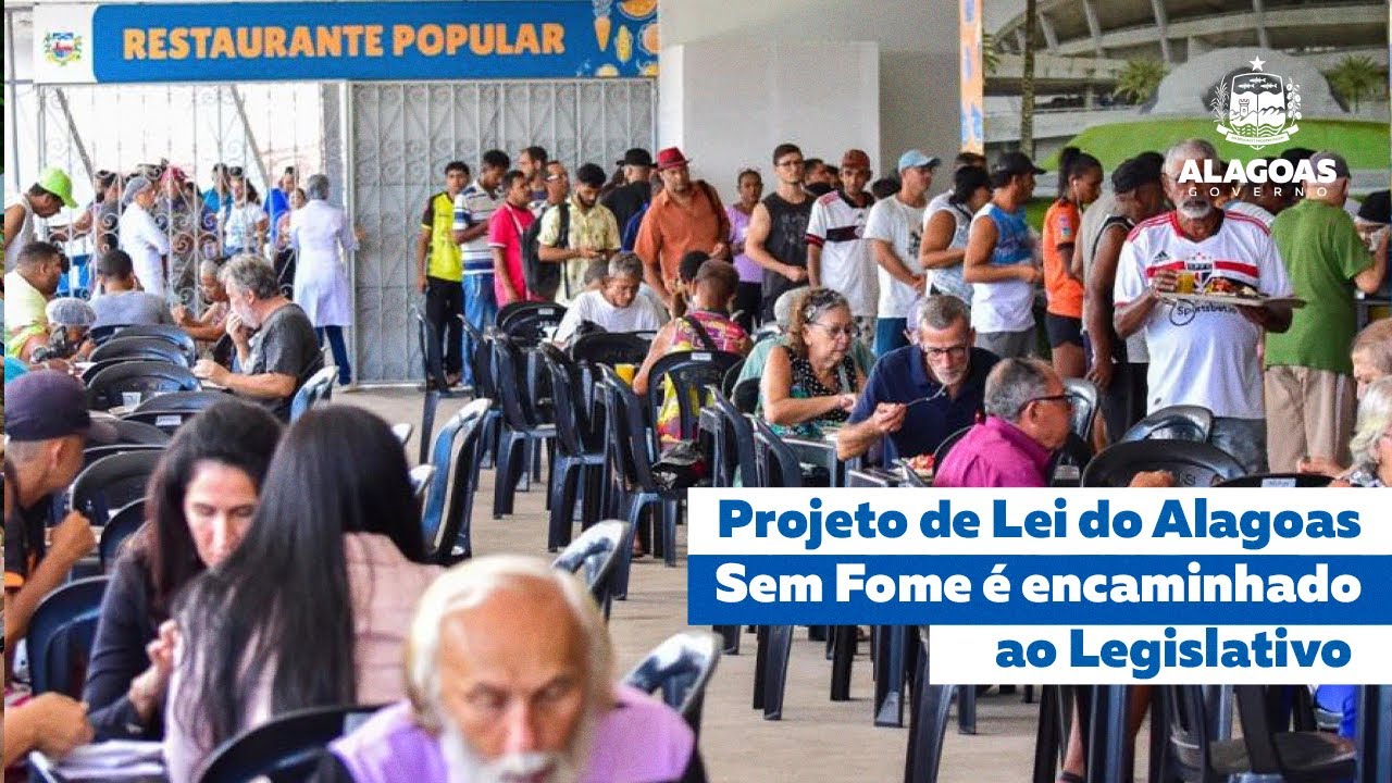 Projeto de Lei do Alagoas Sem Fome é encaminhado ao Legislativo