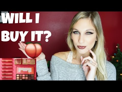 TOO FACED PEACH COLLECTION│WILL I BUY IT? Video