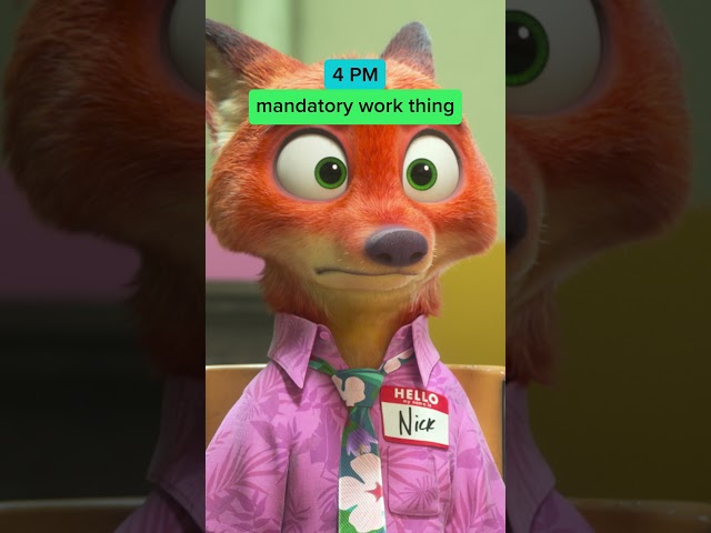 Average day for a fox and bunny.