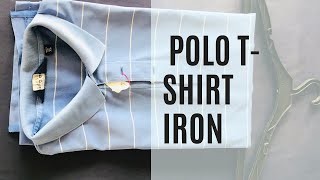 Polo t-shirt iron