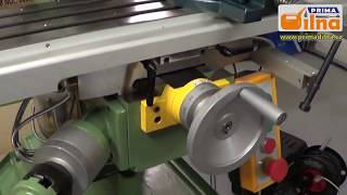 Warco VMC, univerzální frézka, věžový typ, R8, 400V, 415 kg