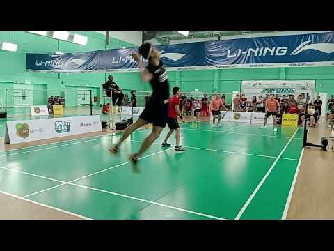 Badminton Final IPGMY P.PINANG Men's Double Amateur - Chee Keong / Wei Han Vs Eng Kiat / Wooi Kip
