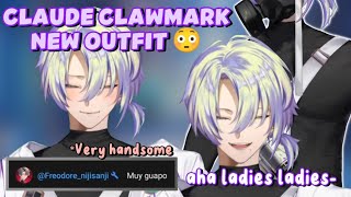 Claude Clawmark's THIRD Outfit is Here and He Looks AWESOME 😳【NIJISANJI EN Clip】