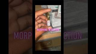 Morphine sulphate injection, an opioid analgesic