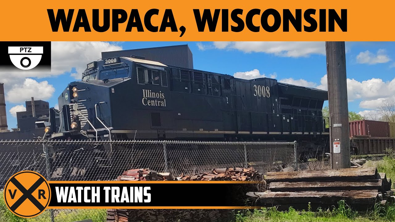 Live webcam view of Cámara ferroviaria de la estación de Waupaca