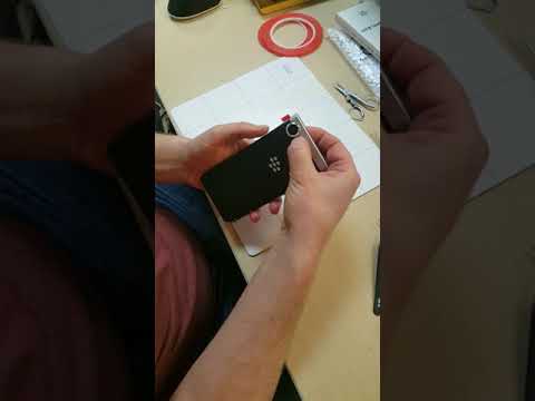 BlackBerry keyone back removal and installation
