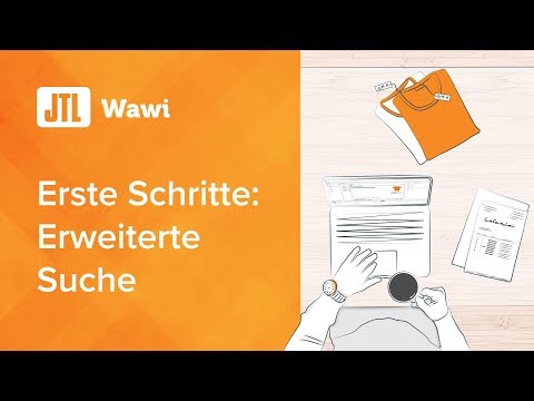 JTL-Wawi - Erste Schritte - Erweiterte Suche