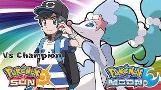 Pokémon Sun & Moon - Champion Title Defense Battle Music (HQ)