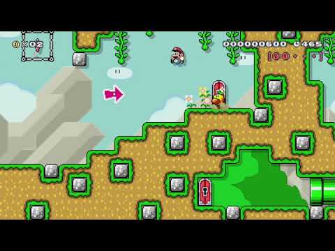 No Mole Puns: 1000 Star Special by Buckaroo - Super Mario Maker - No Commentary 1bk