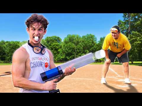 Dodgeball with T-Shirt Cannon