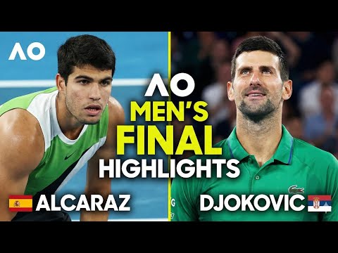 Carlos Alcaraz vs Novak Djokovic Highlights | Australian Open 2026 Men's Singles Final.