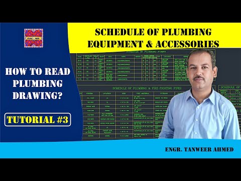 How to Read Plumbing Drawing 1 Plumbing Symbols on Plans in Urdu