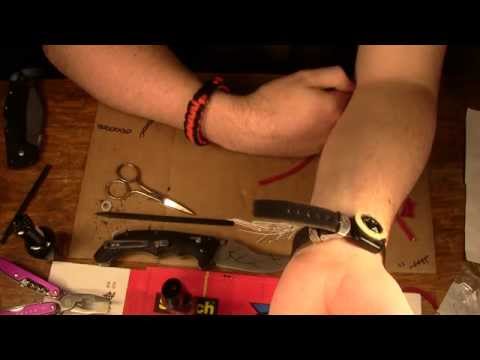 Howto: Make a paracord watch strap keeper