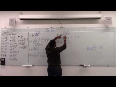 Math 1203-R04 Lecture 12 - The Product and Quotient Rules