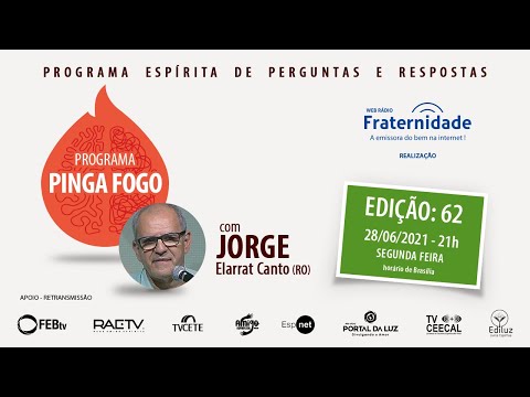 JORGE ELARRAT - PINGA FOGO - Nº 62 - 28/06/2021 - 21h