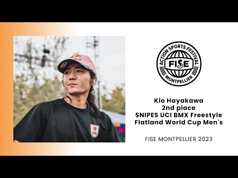Kio Hayakawa - SNIPES UCI BMX Freestyle Flatland World Cup Men's Final 2nd Place