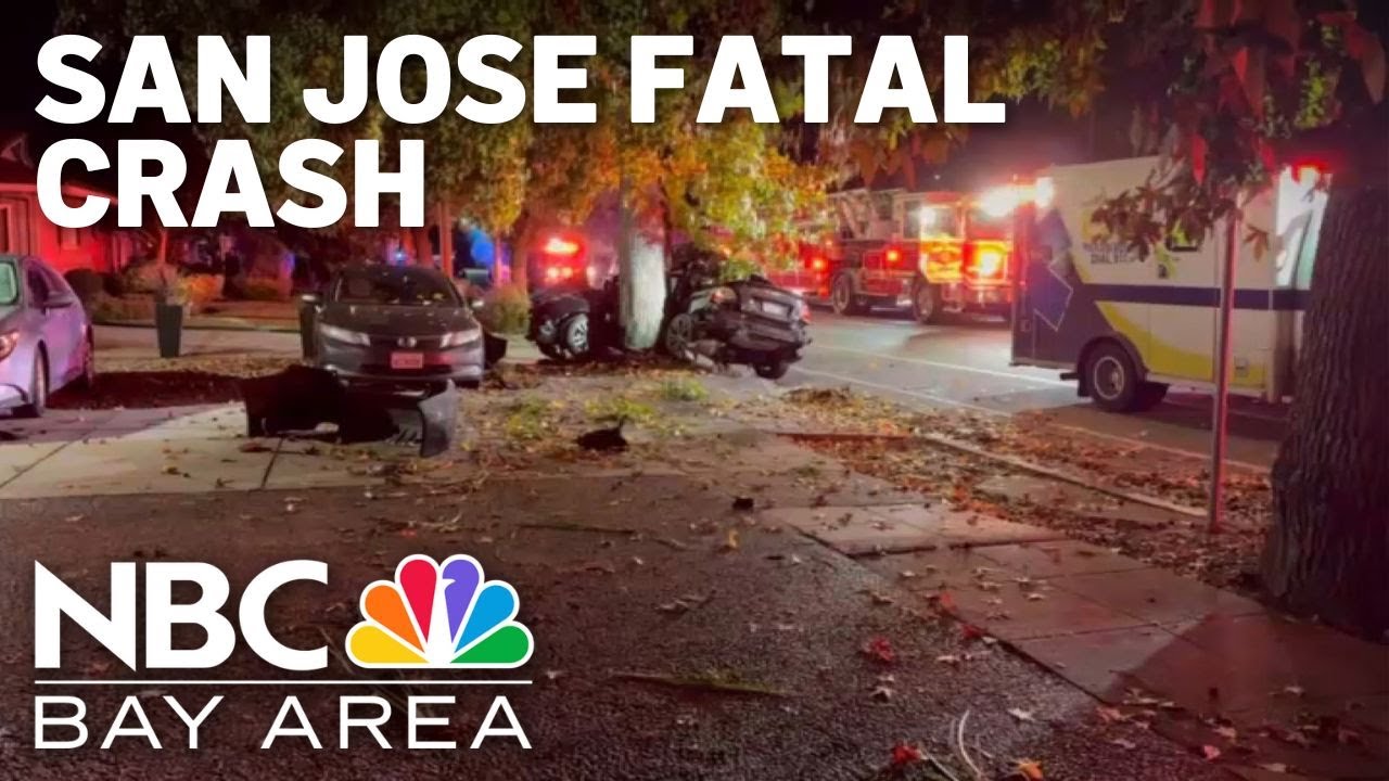 1 dead after car slams into tree in San Jose