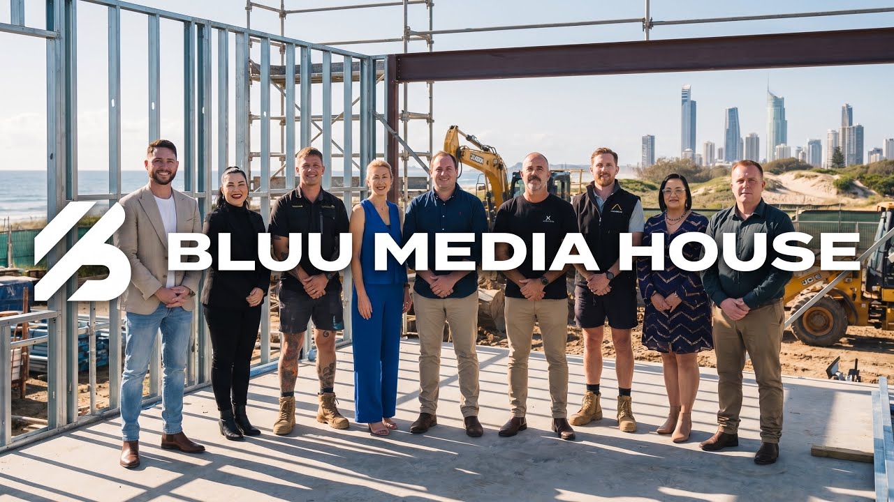 Bluu Media House brand film thumbnail