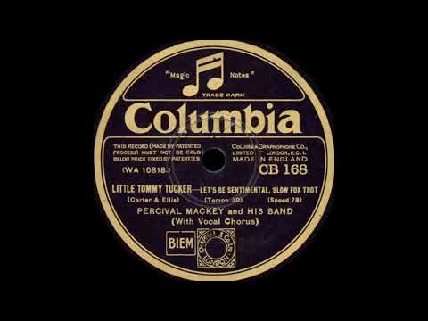 Percival Mackey & his band - Let's Be Sentimental (1930)