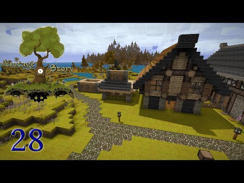 Vintage Story Season 2 - Ep 28: Forever Saltpeter and Starting the Stone Mason