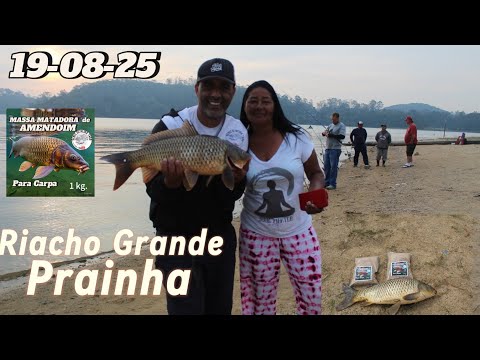 PRAINHA ceva Ativada, Pesca de Carpas, Riacho grande.