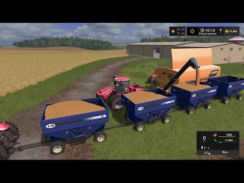 Farming Simulator 17 Timelapse #9 | Lone Oak with seasons.
