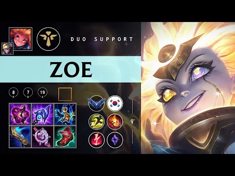 Zoe Support vs Alistar - KR Diamond Patch 26.01