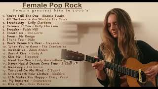 Download lagu GREATEST POP ROCK HITS of 90's and 2000 || FEMALE POP ROCK REMIX || ENJOY LISTENING 🎧 mp3