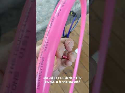 My review of the RideNow TPU inner tubes